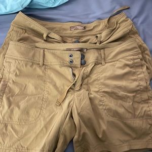 2 pairs  Prana women’s shorts